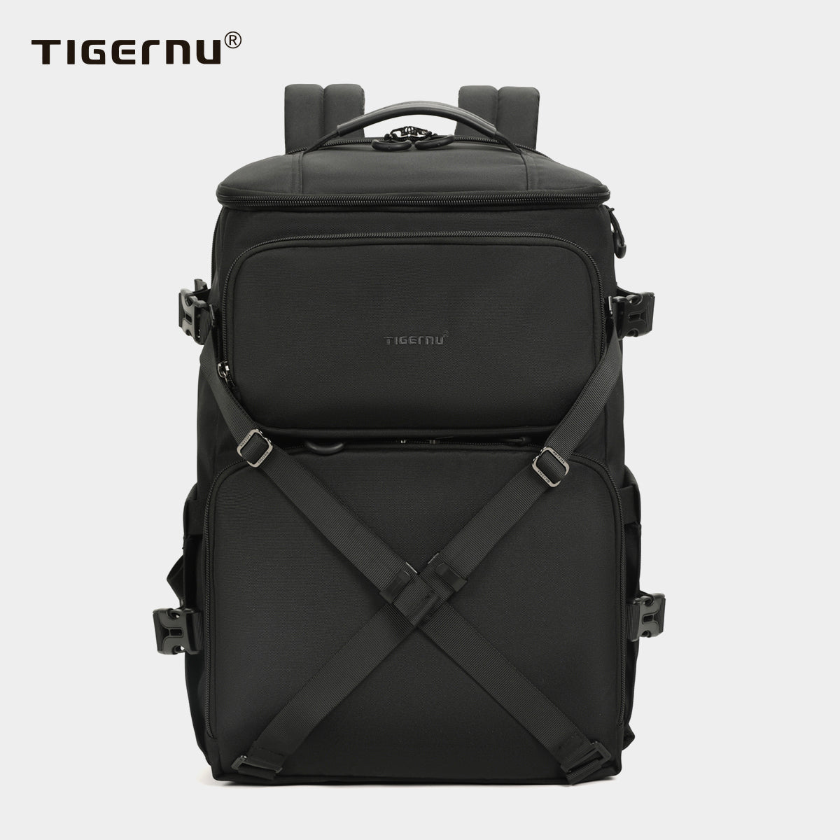 Tigernu Backpacks Men Camera Backpack 14 15.6inch Laptop Backpacks Drone Package Waterproof Cover Travel Backpack Bags Knapsack