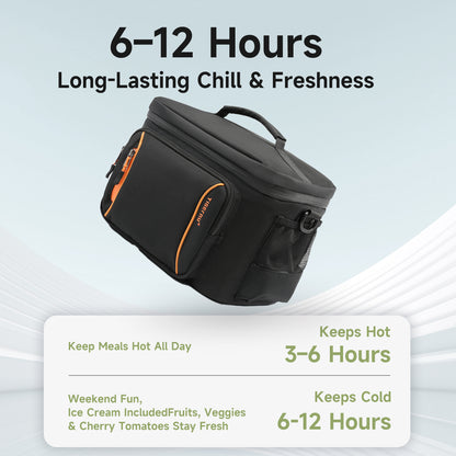 TIGERNU T-S81196 Insulated Cooler Bag 13L with Max Insulation Technology