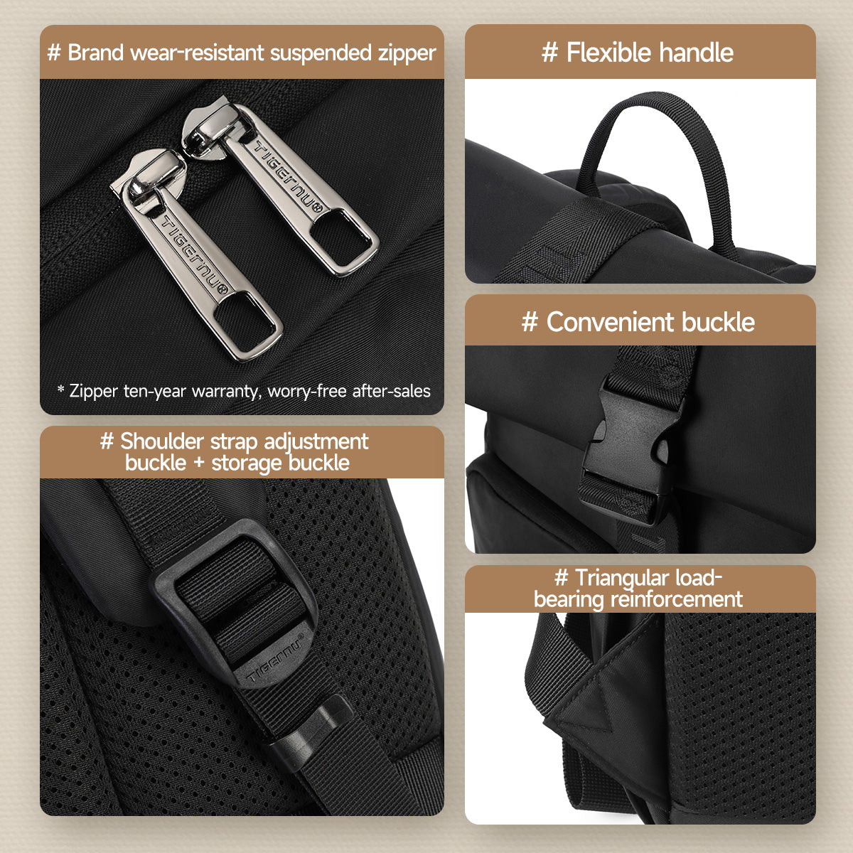 TIGERNU T-B91050 Professional Business Backpack