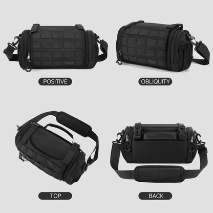 TIGERNU T-S81169 Sports Duffel Bag 7L Waterproof with Full Flap Double Zipper