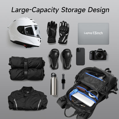 TIGERNU T-B9888 Waterproof Cycling Backpack 8L Full-Face Helmet Compatible