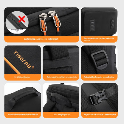 High Quality Custom Logo Portable Cooler Bags Multifunctional Heat Cold Preservation Picnic Bag Outdoor Camping Backpack