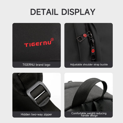 TIGERNU T-B3249 Laptop Backpack - 14L Capacity Business Travel Bag with USB Charging Port