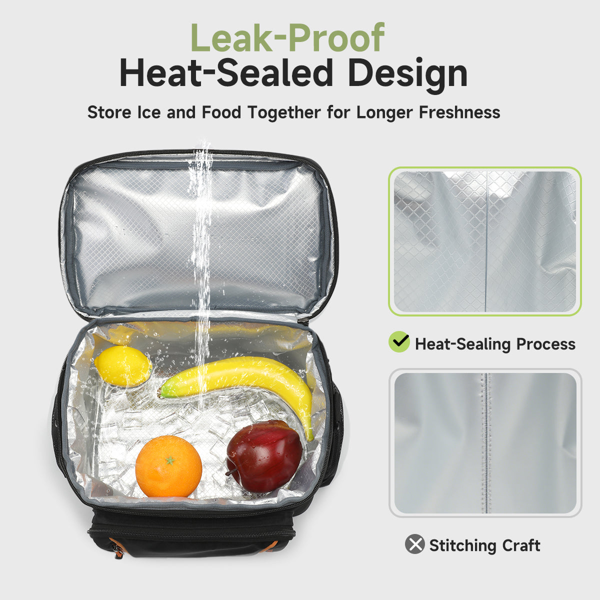 TIGERNU T-S81196 Insulated Cooler Bag 13L with Max Insulation Technology
