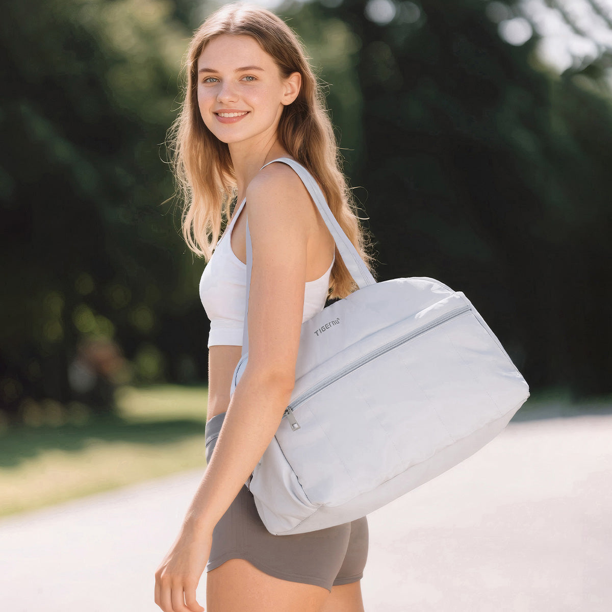 TIGERNU T-N1062 Multi-Compartment Travel Tote Bag - Thumbnail 3