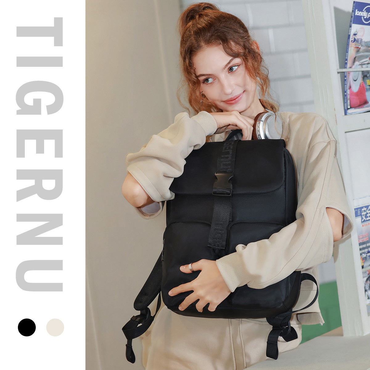 TIGERNU T-B91050 Professional Business Backpack - Thumbnail 4