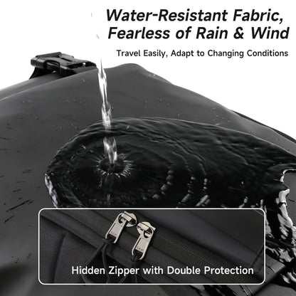 TIGERNU T-B91025 Expandable Travel Backpack 28-38L Laptop Compatible