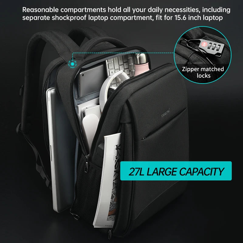 Tigernu Men's Fashion Travel Backpacks Male Anti theft USB Charging 15 TIGERNU Tigernu Men's Fashion Travel Backpacks Male Anti theft USB Charging 15 TIGERNU