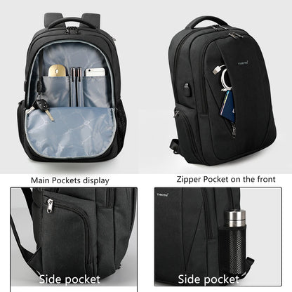 Tigernu Multifunction USB Fast Charge 15.6 Laptop Backpacks Men Anti theft Backpack School Bags for Teenagers Women Male Mochila