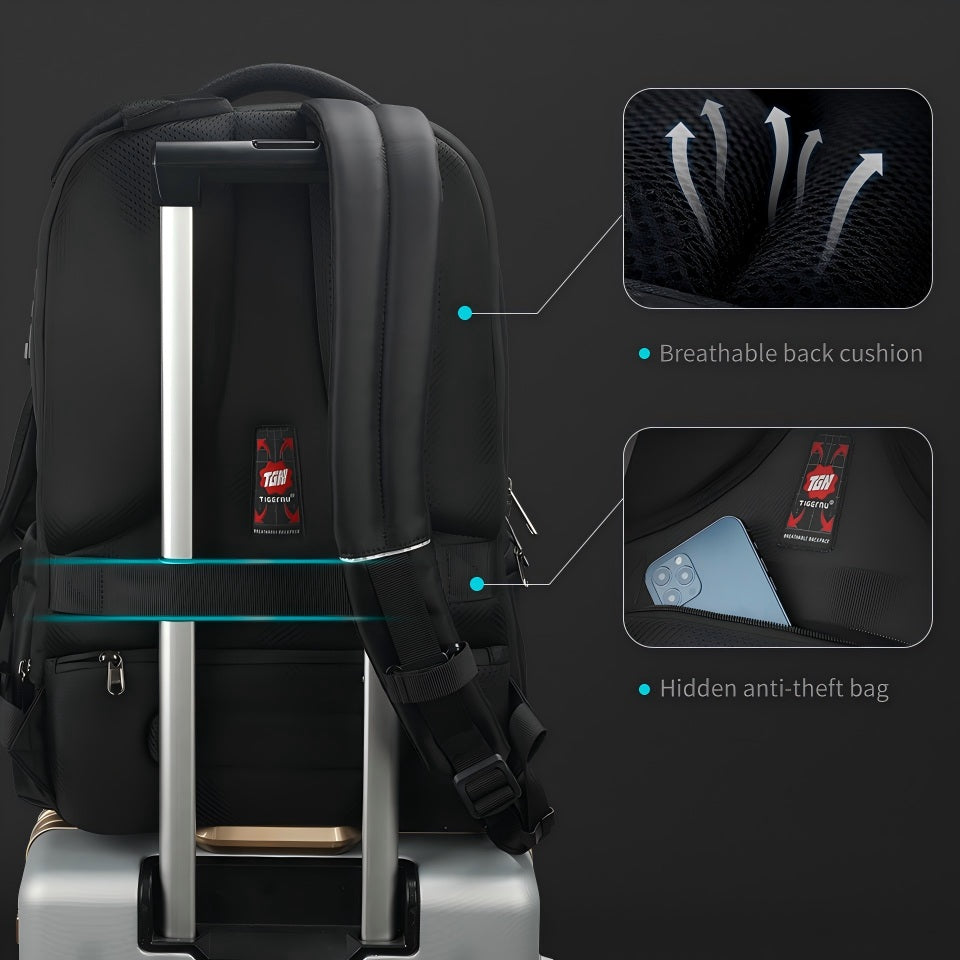 TIGERNU TIGERNU T-B3105 TSA Lock Business Travel Backpack - detail view