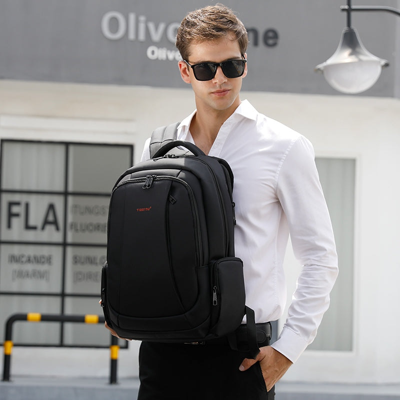 TIGERNU Business Laptop Backpack - front view