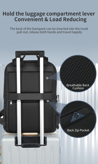 luggage strap business backpack