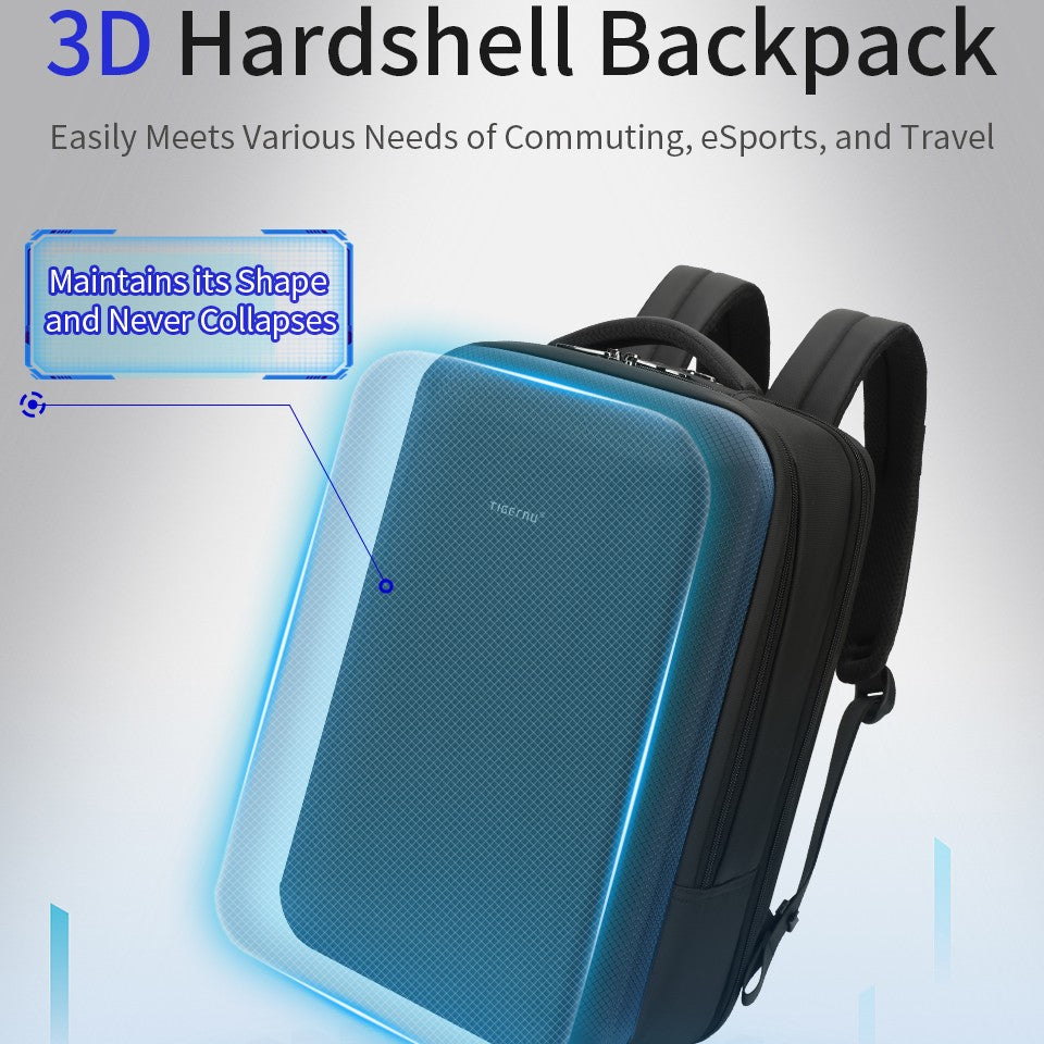 semi hard shell backpack