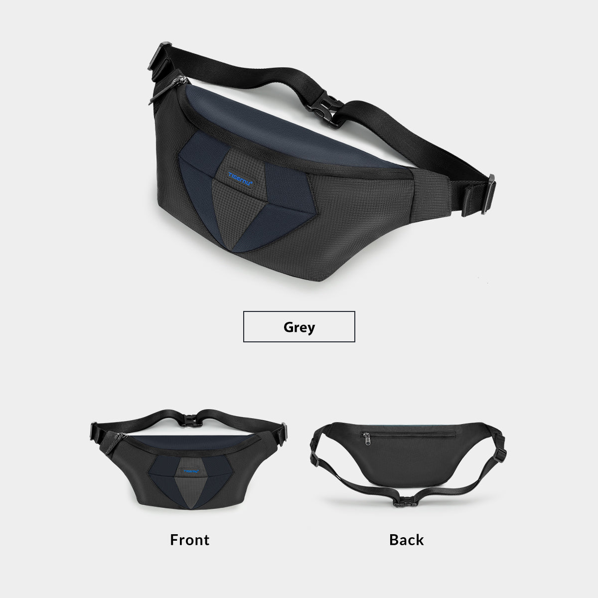 Tigernu T-S8166 Outdoor Sports Pocket Running Waterproof Phone bag Waist Belt Pack Travel Bag for men Bum Bag
