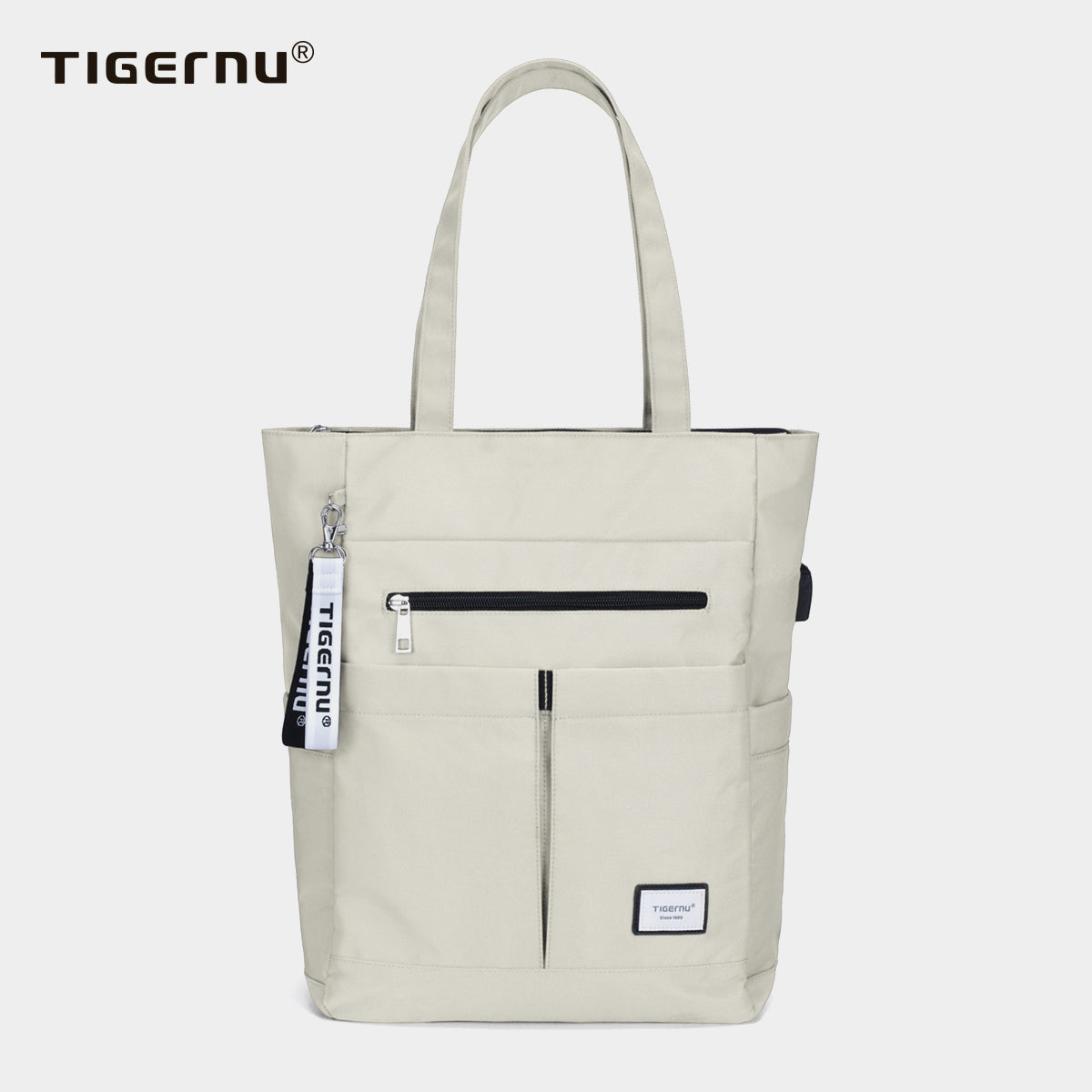 Tigernu T-S8632 fashion water proof usb charging casual sport laptop bag backpack for girls women