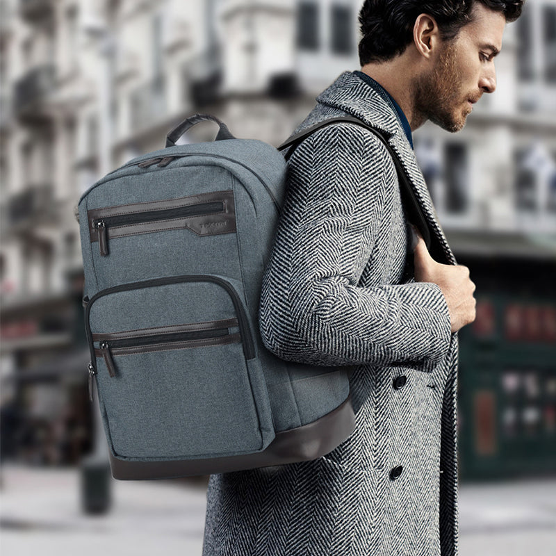 Lifetime warranty, men's anti-theft backpack, 15.6 inch laptop backpack, large capacity, waterproof backpack, men's fashion schoolbag