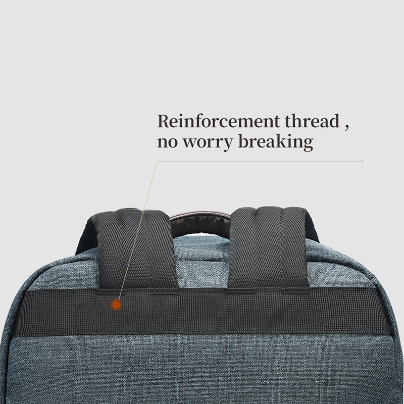 Lifetime warranty, men's anti-theft backpack, 15.6 inch laptop backpack, large capacity, waterproof backpack, men's fashion schoolbag