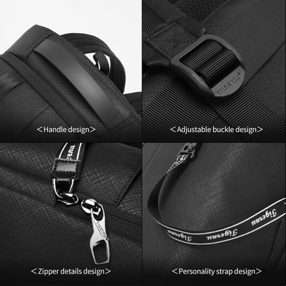 Men's fashion Tigernu backpack, casual laptop backpack 13.3 inch, wrinkle resistant