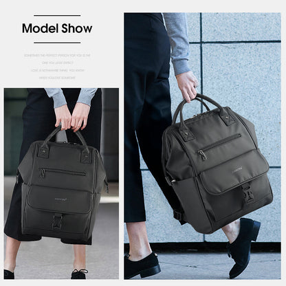 Lifetime warranty, women's laptop backpack 14.15 inches, women's backpack, women's light travel bag, women's leisure school backpack