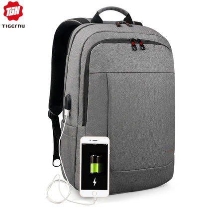 Lifetime warranty, men's anti-theft bag 15.6-19 inches, laptop backpack, shoulder bag, youth school travel backpack, direct supply