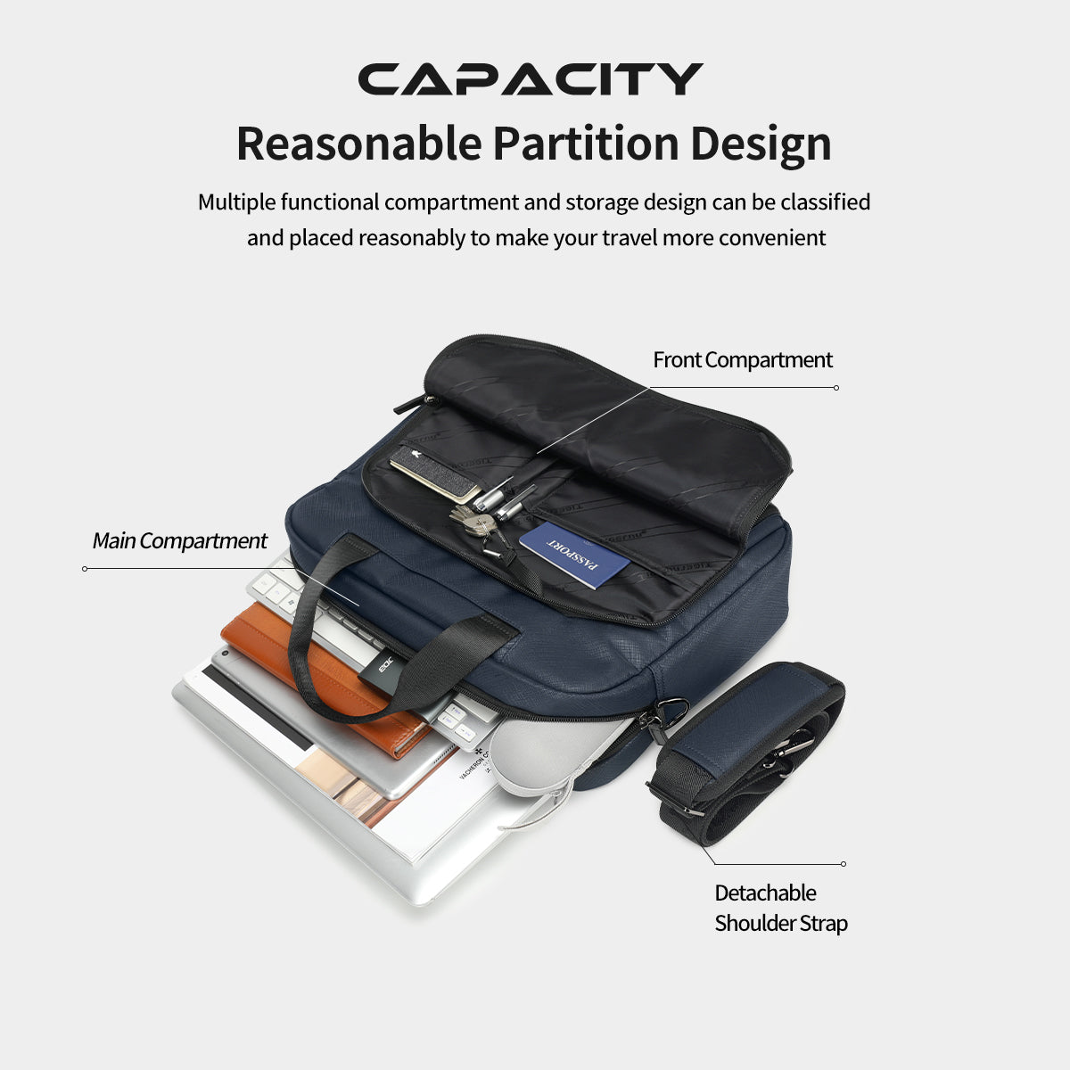 Tigernu Elite Series Men's Briefcases 13.3" Laptop Bags