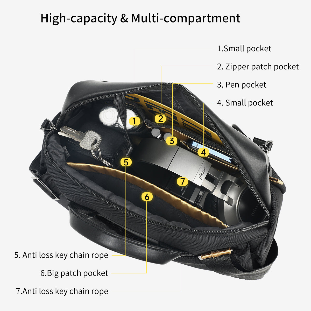 china men's fashion travel bag Lifetime warranty Fashion men's shoulder bag Chinese style handbag suitable for 11 inch tablet computer waterproof shoulder bag dragon series