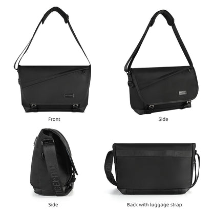 Tigernu 2021 New Fashion Men 9.5L Shoulder Bag Light Weight Designer Messenger Bags For Men Large Capacity Casual Sling Bag Male