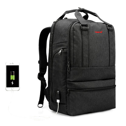 Lifetime Warranty Large Capacity Anti theft 15.6 inch Laptop Backpack USB Charging Backpack Men's Business Leisure Men's Mochila Bag