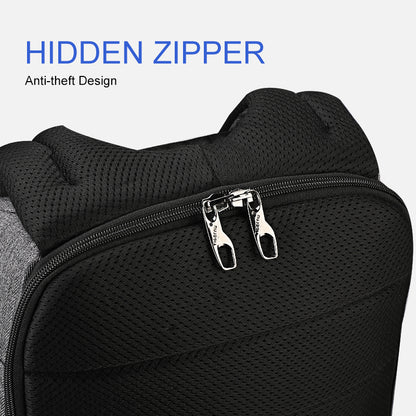 Tigernu anti-theft men's backpack splash proof antifreeze 15.6 inch laptop backpack with USB charging travel men's backpack