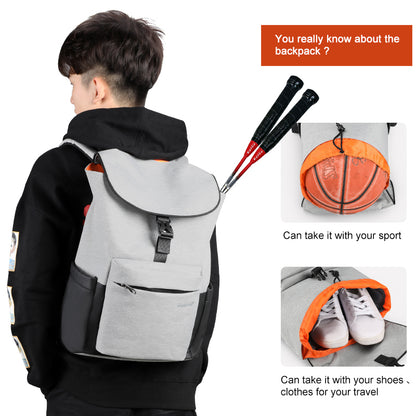 Tigernu men's leisure sports backpack, large capacity backpack, handbag, lamps, weight, men's school travel backpack, youth leisure backpack