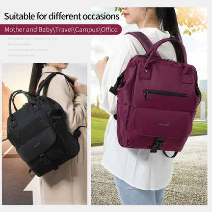 Lifetime warranty, women's laptop backpack 14.15 inches, women's backpack, women's light travel bag, women's leisure school backpack