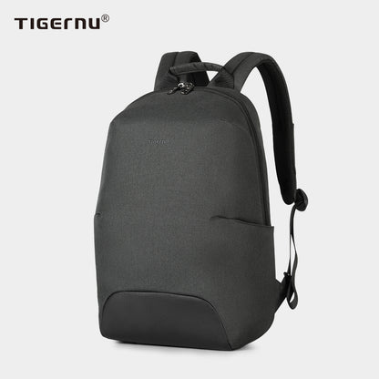 Side view of business backpack model T-B3911