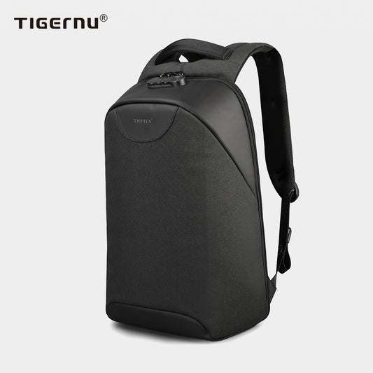Side view of the black backpack model T-B3611