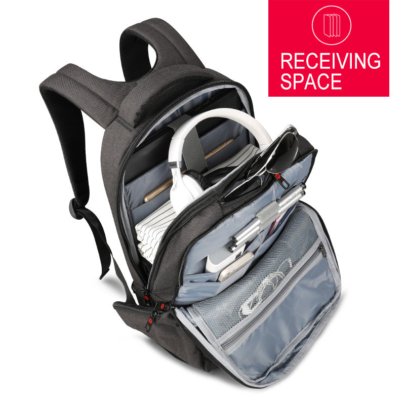 Lifetime warranty, men's business backpack, laptop travel backpack, 15.6 inch handbag, anti-theft men's backpack Mochila Scoolbag teenagers