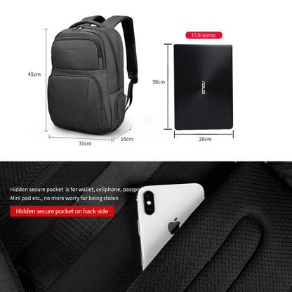 Clearance 15.6inch Laptop Backpack With Free Padlock Oxford Waterproof Men School Backpacks USB Charging Backpack Bag For Travel