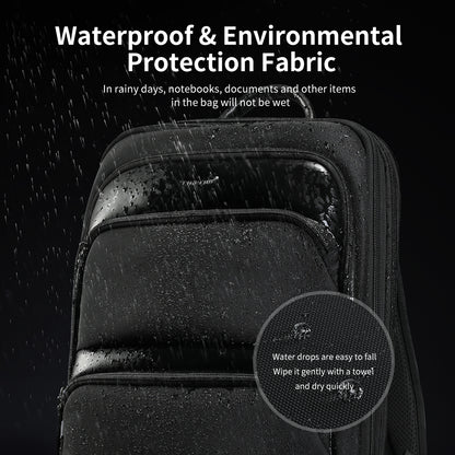 water resistant business backpack