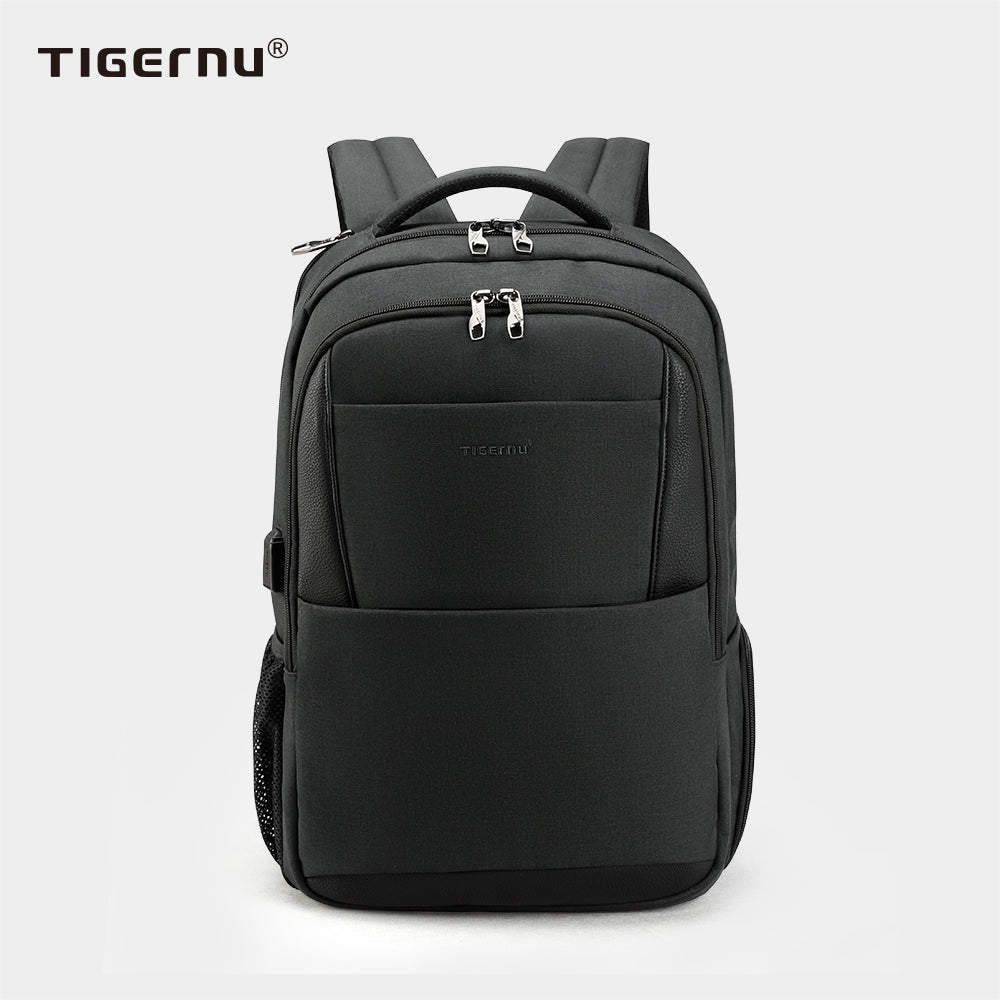 2017 tigernu anti-theft usb charging men 15.6inch laptop backpack amazon Travel Slim Laptop Backpack with Port Water Resistant School Computer Bag Women Fits Notebooks Under 15.6 Inch Gray The TIGERNU Double Desertcart Logo