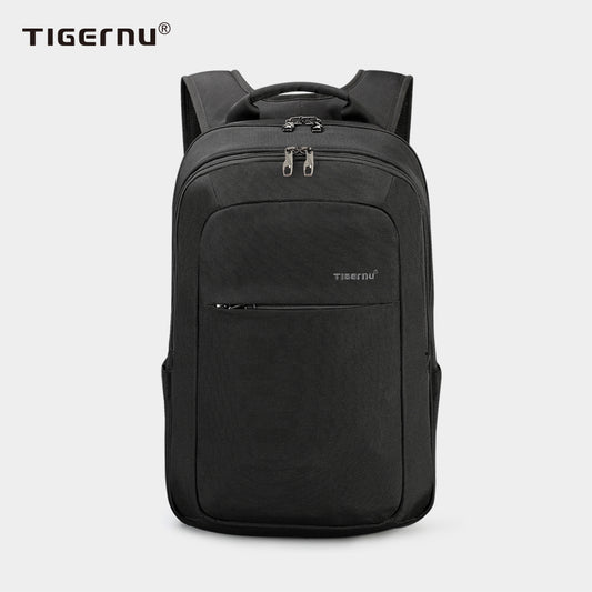 The front view of the black backpack model T-B3090
