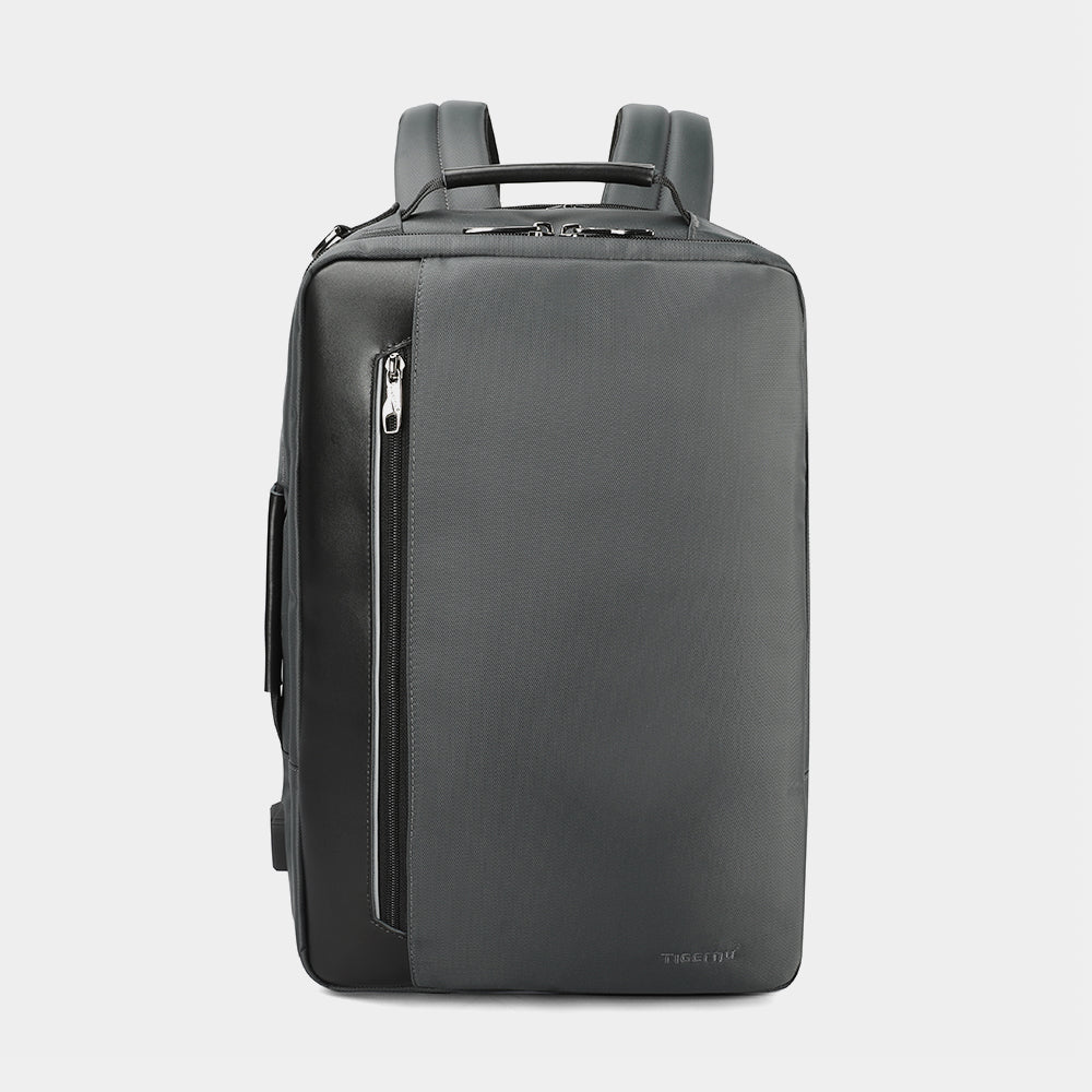The front view of the grey Backpack model T-B3639