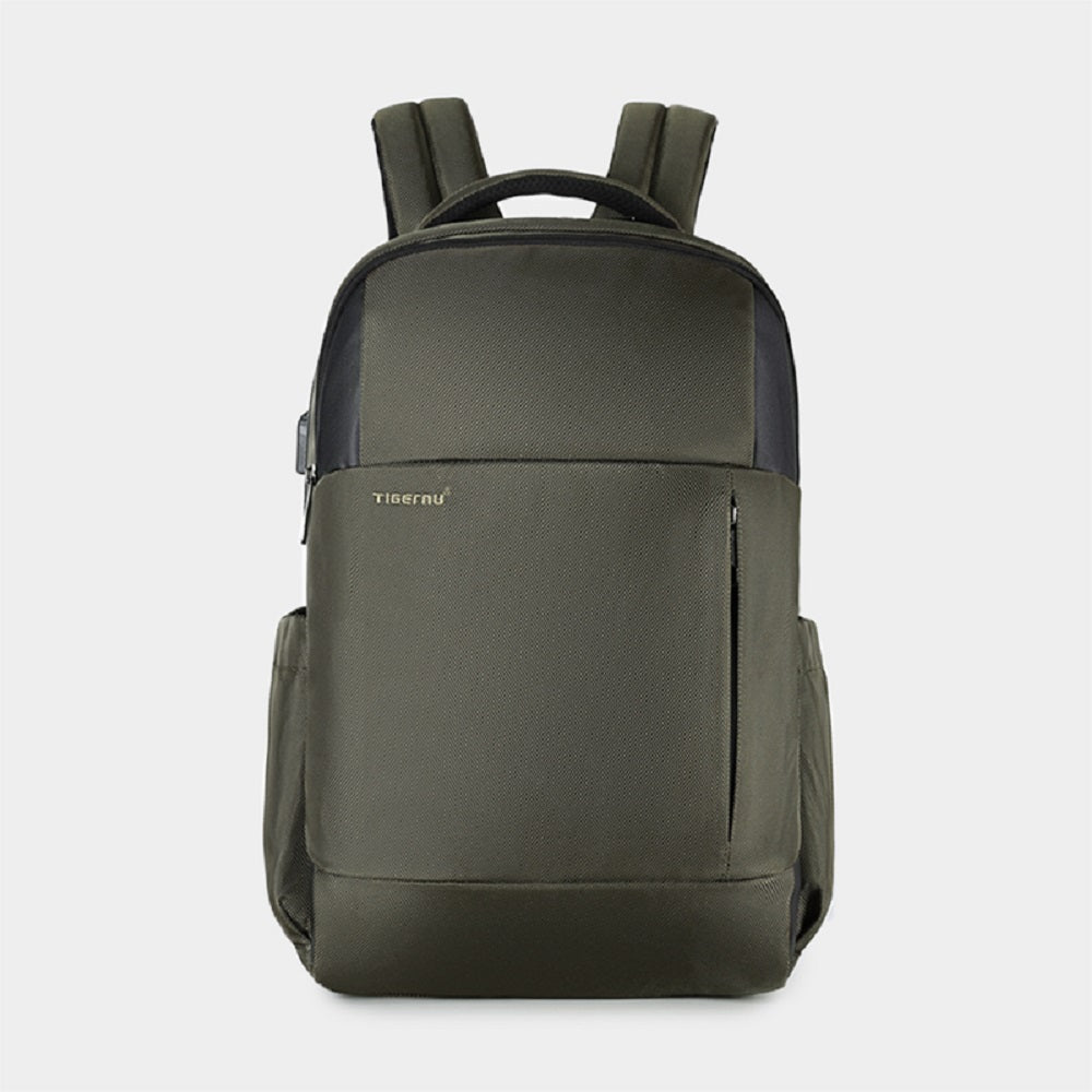 Tigernu New Bulletproof Fashion RFID Anti Theft Men 15.6 inch Laptop Backpack USB Charging Male Female Waterproof School Bags Mochilas