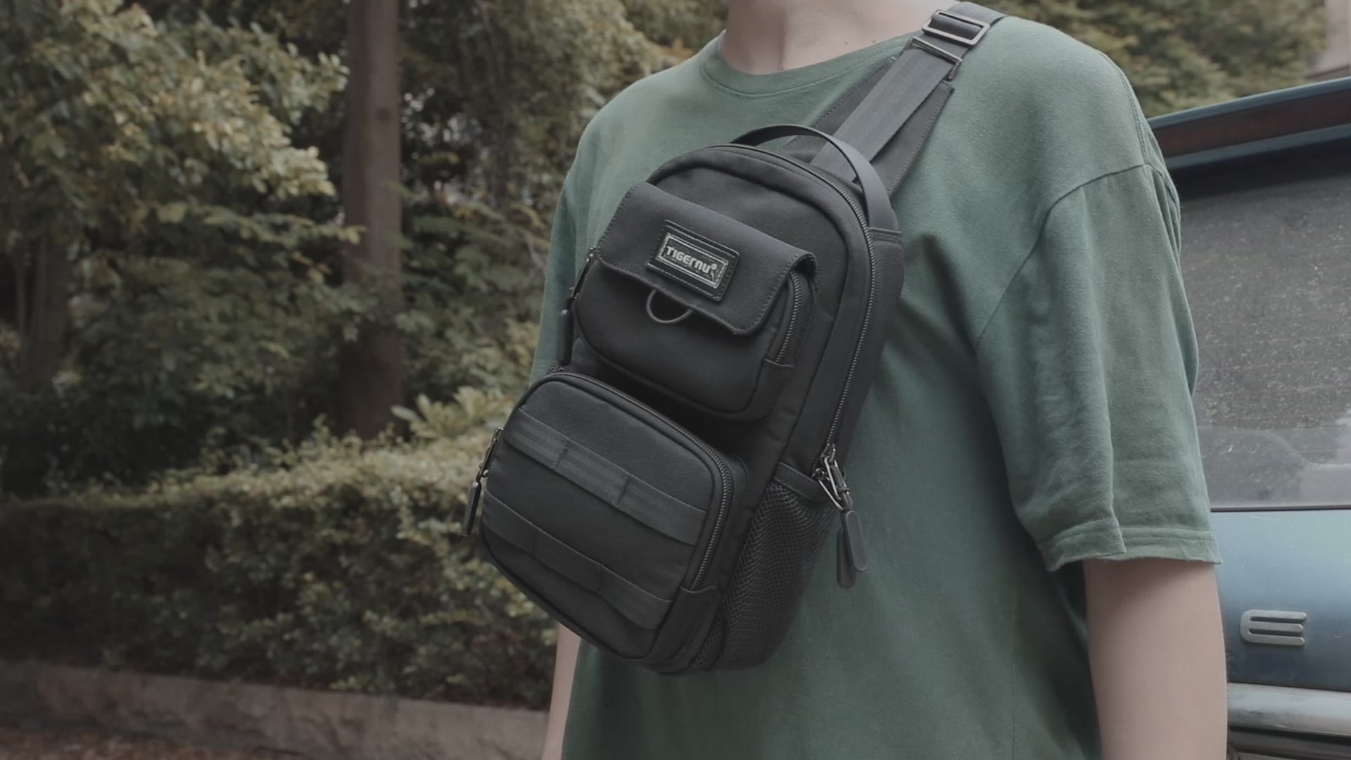Tigernu Men's Chest Bag Unlimited Series - Thumbnail 2